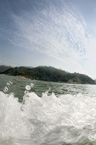 New Territories. From a Boat near Lantau Island, 2009